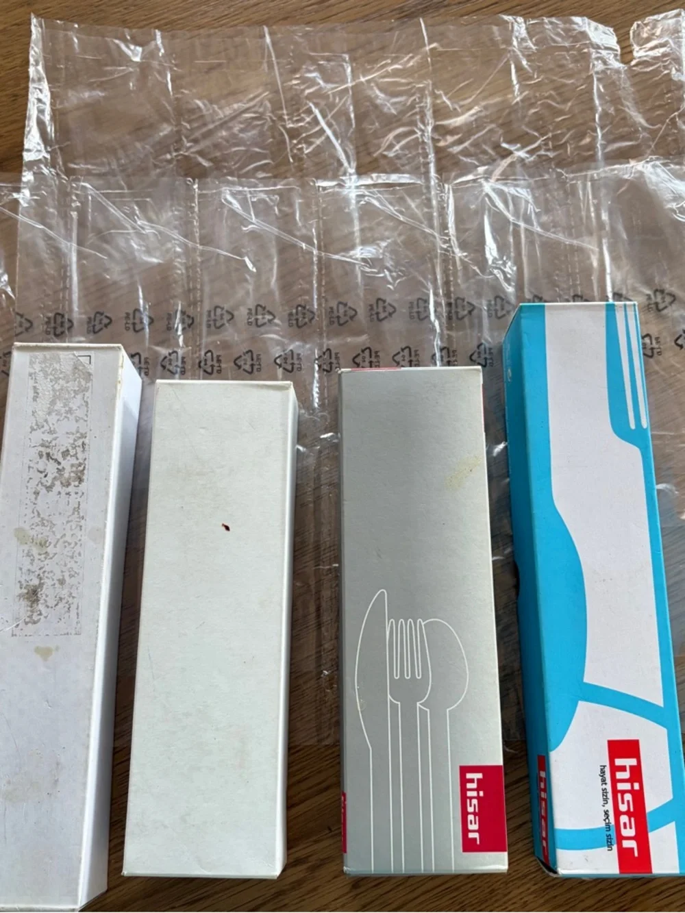 Hisar Mamba 6 Large + 6 Small Fork Set AISI 304 Stainless Steel + 8 Knives Free
